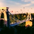 Bristol - Clifton (balloons and bridge)